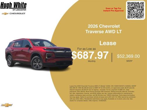 2026 Chevrolet Traverse LT