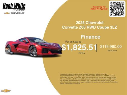2025 Chevrolet Corvette Z06