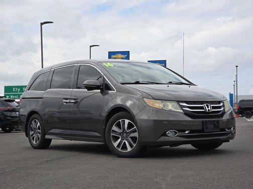 Modern Steel Metallic 2016 Honda Odyssey Touring