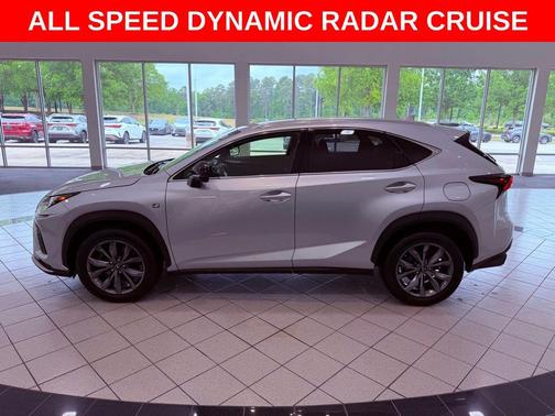 Silver Lining Metallic 2018 Lexus NX 300 F Sport