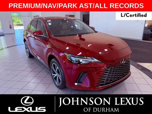 Matador Red Mica 2025 Lexus RX 350 Premium