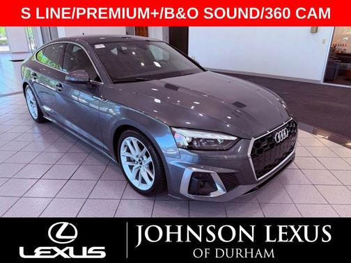 Daytona Gray Pearl Effect 2023 Audi A5 Sportback 45 S Line Premium Plus