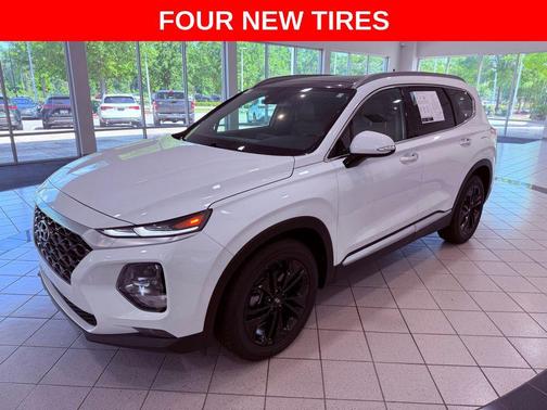 Quartz White 2019 Hyundai SANTA FE Limited 2.0T