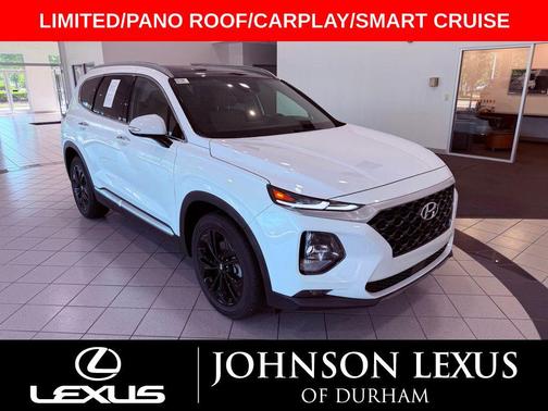 Quartz White 2019 Hyundai SANTA FE Limited 2.0T