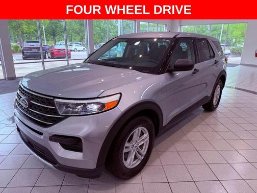 ICONIC SILVER METALLIC 2022 Ford Explorer 1 OWNER/CO-PILOT 360/BLIND SPOT/PARK AST/CARPLAY