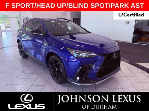Ultrasonic Blue Mica 2.0 2025 Lexus NX 350 F SPORT Handling