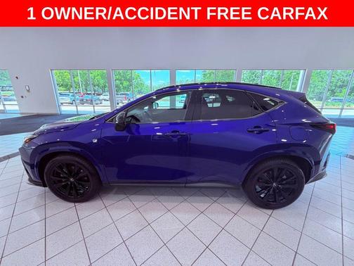 Ultrasonic Blue Mica 2.0 2025 Lexus NX 350 F SPORT Handling