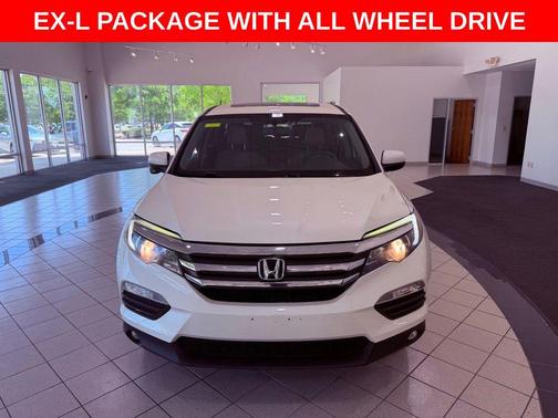 White Diamond Pearl 2016 Honda Pilot EX-L