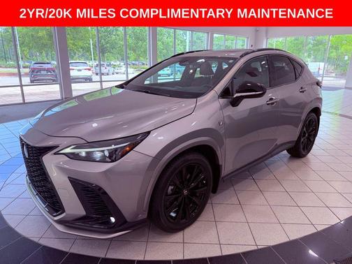 Atomic Silver 2024 Lexus NX 350 F SPORT Handling