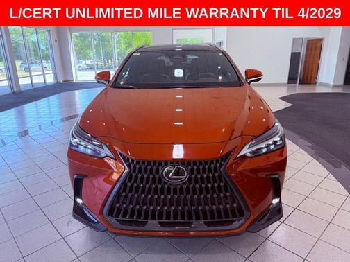 Cadmium Orange 2023 Lexus NX 350 Luxury