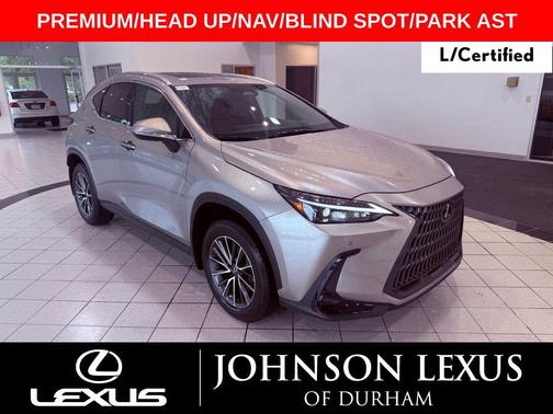 Atomic Silver 2025 Lexus NX 350h Premium