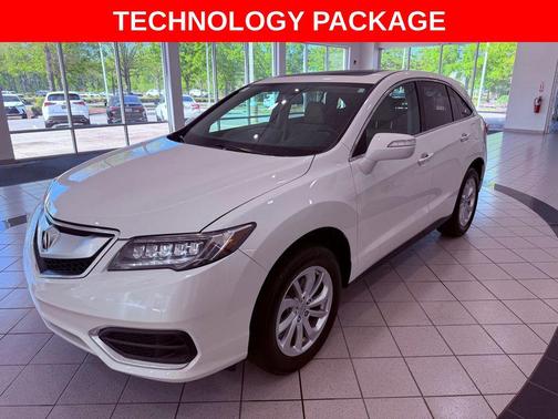 White Diamond Pearl 2018 Acura RDX Technology Package