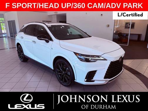 Ultra White 2023 Lexus RX 350 F SPORT Handling