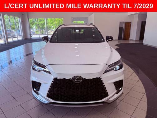 Ultra White 2023 Lexus RX 350 F SPORT Handling