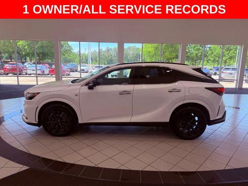 Ultra White 2023 Lexus RX 350 F SPORT Handling