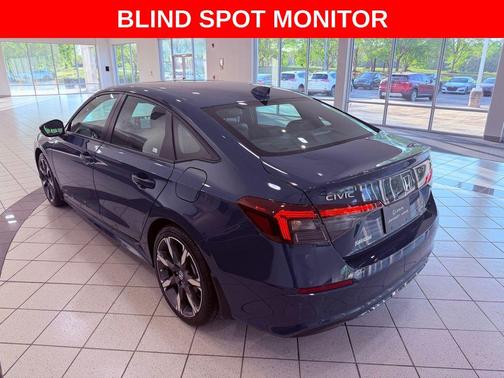 Blue Lagoon Pearl 2025 Honda Civic Hybrid Sport Touring