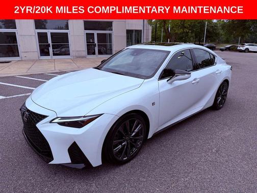 Ultra White 2024 Lexus IS 350 F Sport