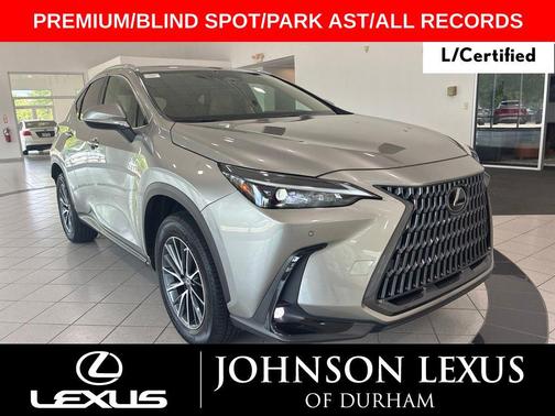 Atomic Silver 2025 Lexus NX 250 Premium