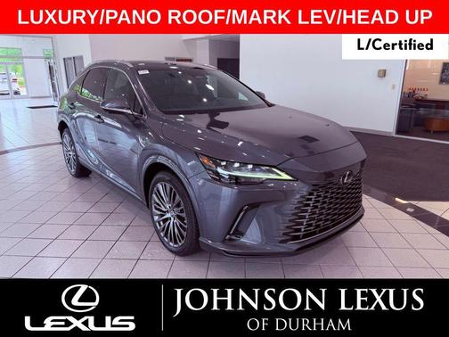 Cloudburst Gray 2024 Lexus RX 350 Luxury