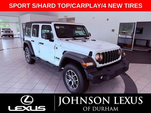 Bright White Clearcoat 2024 Jeep Wrangler Sport S