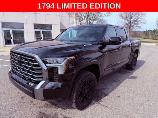 Midnight Black Metallic 2024 Toyota Tundra Hybrid Limited