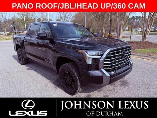 Midnight Black Metallic 2024 Toyota Tundra Hybrid Limited