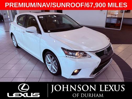 Eminent White Pearl 2017 Lexus CT 200h Base