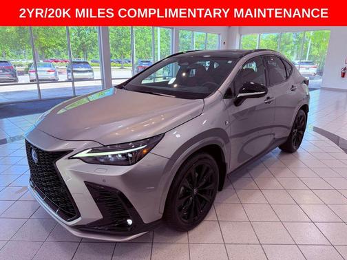 Atomic Silver 2024 Lexus NX 350 F SPORT Handling