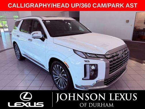 Hyper White 2023 Hyundai PALISADE Calligraphy