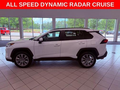 Super White 2019 Toyota RAV4 XLE Premium