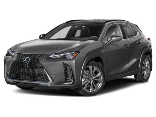 Cloudburst Gray w/Obsidian Roof 2026 Lexus UX 300h F SPORT Design