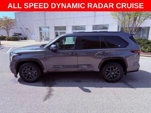 Magnetic Gray Metallic 2025 Toyota Sequoia Platinum