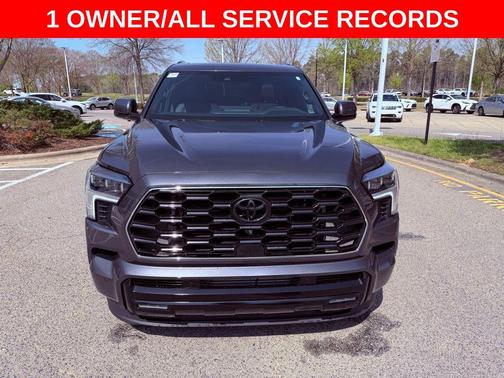 Magnetic Gray Metallic 2025 Toyota Sequoia Platinum