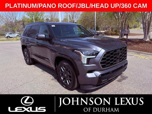 Magnetic Gray Metallic 2025 Toyota Sequoia Platinum