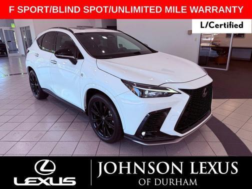 Ultra White 2024 Lexus NX 350 F SPORT Handling