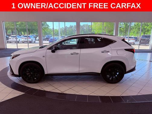 Ultra White 2024 Lexus NX 350 F SPORT Handling