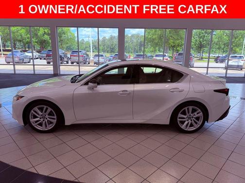 Eminent White Pearl 2024 Lexus IS 300 Base