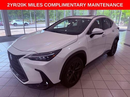 Eminent White Pearl 2025 Lexus NX 450h+ Luxury