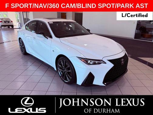Ultra White 2024 Lexus IS 350 F Sport