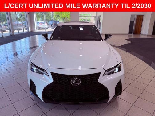 Ultra White 2024 Lexus IS 350 F Sport