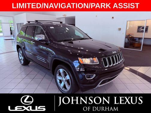 Brilliant Black Crystal Pearlcoat 2015 Jeep Grand Cherokee Limited
