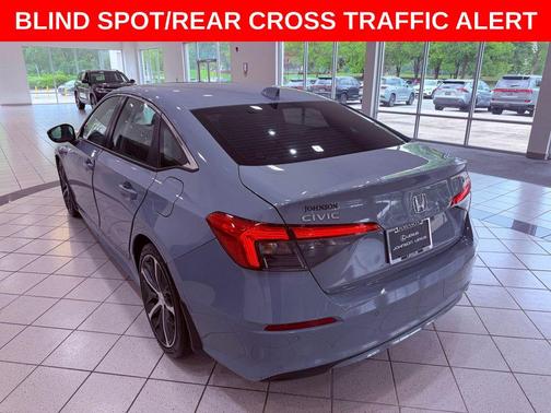 Sonic Gray Pearl 2024 Honda Civic Touring