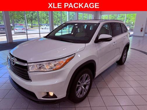 Blizzard Pearl 2015 Toyota Highlander XLE