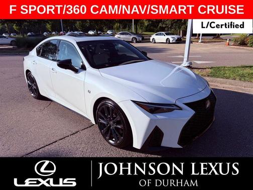 Ultra White 2025 Lexus IS 350 F Sport