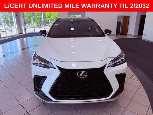 Ultra White 2026 Lexus NX 450h+ F SPORT Handling