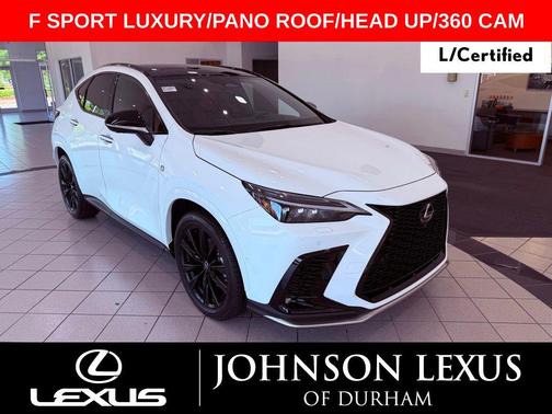 Ultra White 2026 Lexus NX 450h+ F SPORT Handling