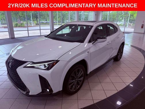 Ultra White 2022 Lexus UX 200 F Sport