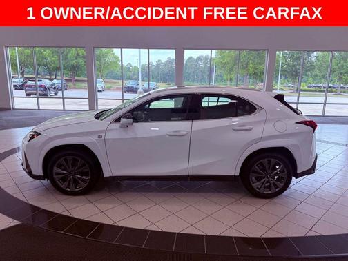 Ultra White 2022 Lexus UX 200 F Sport
