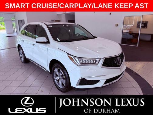 Platinum White 2020 Acura MDX 3.5L