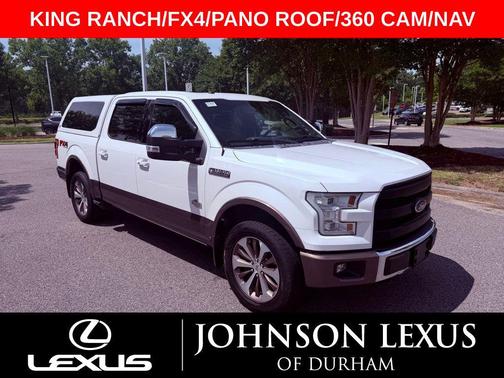 Oxford White 2016 Ford F-150 King Ranch